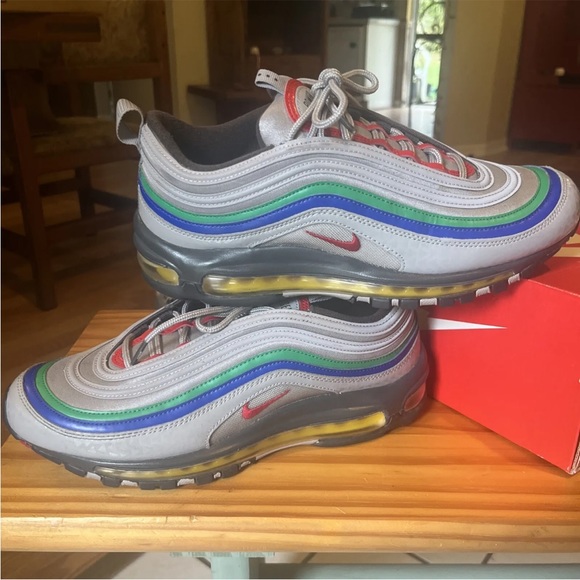 Air Max 97 QS Nintendo 64 Collector’s Edition 2019 Men’s 9.5 OG Box WORN ONCE - Picture 14 of 16